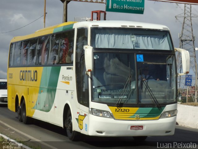 Empresa Gontijo de Transportes 12120 na cidade de Vitória, Espírito Santo, Brasil, por Luan Peixoto. ID da foto: 3919282.