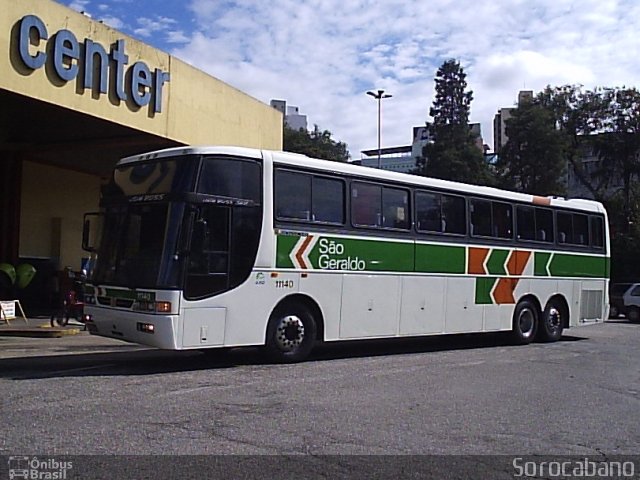 Cia. São Geraldo de Viação 11140 na cidade de Sorocaba, São Paulo, Brasil, por Elias  Junior. ID da foto: 3918949.