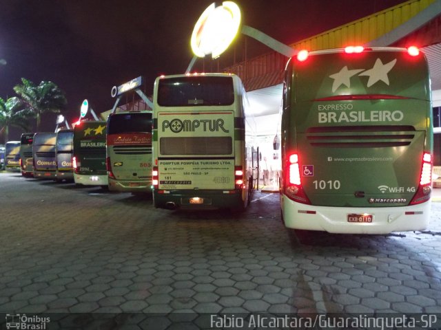 Expresso Brasileiro 1010 na cidade de Guaratinguetá, São Paulo, Brasil, por Fabio Alcantara. ID da foto: 3919077.