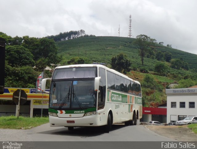 Empresa Gontijo de Transportes 20045 na cidade de Manhuaçu, Minas Gerais, Brasil, por Fábio Sales. Número da foto: #3920153.