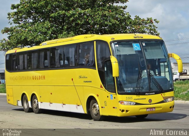 Viação Itapemirim 5505 na cidade de Jaboatão dos Guararapes, Pernambuco, Brasil, por Almir Correia. Número da foto: #3921344.