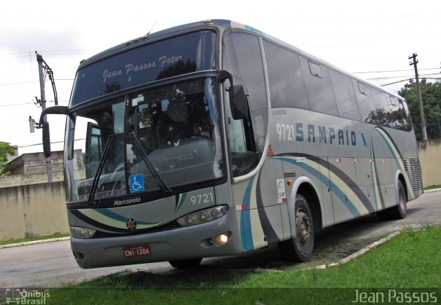 Viação Sampaio 9721 na cidade de Mogi das Cruzes, São Paulo, Brasil, por Jean Passos. Número da foto: #3920990.