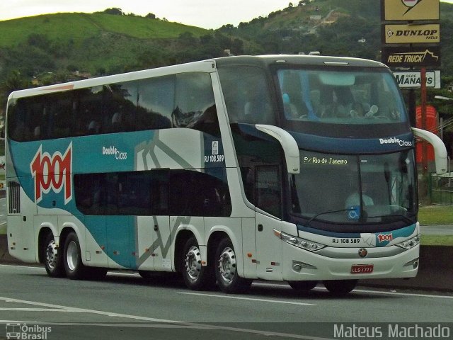 Auto Viação 1001 RJ 108.589 na cidade de Barra Mansa, Rio de Janeiro, Brasil, por Mateus Machado. Número da foto: #3920773.