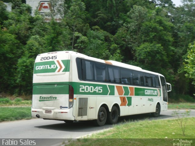 Empresa Gontijo de Transportes 20045 na cidade de Manhuaçu, Minas Gerais, Brasil, por Fábio Sales. Número da foto: #3920155.