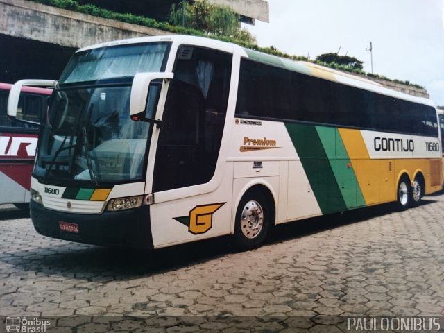 Empresa Gontijo de Transportes 11680 na cidade de Belo Horizonte, Minas Gerais, Brasil, por Paulo Camillo Mendes Maria. ID da foto: 3921247.