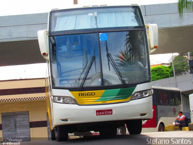 Empresa Gontijo de Transportes 11660 na cidade de Belo Horizonte, Minas Gerais, Brasil, por Stefano  Rodrigues dos Santos. Número da foto: #3920606.