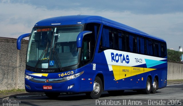 RodeRotas - Rotas de Viação do Triângulo 76403 na cidade de São Paulo, São Paulo, Brasil, por Cristiano Soares da Silva. Número da foto: #3923918.