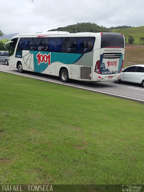 Auto Viação 1001 RJ 108.730 na cidade de Rio Bonito, Rio de Janeiro, Brasil, por RAFAEL  JUNIO FONSECA. ID da foto: 3922273.