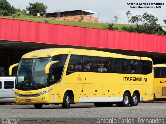 Viação Itapemirim 60801 na cidade de João Monlevade, Minas Gerais, Brasil, por Antonio Carlos Fernandes. Número da foto: #3922244.