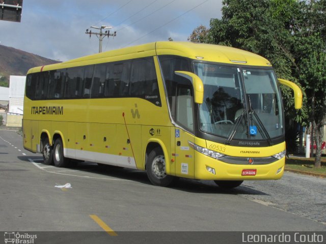 Viação Itapemirim 60533 na cidade de Juiz de Fora, Minas Gerais, Brasil, por Leonardo Couto. Número da foto: #3923612.