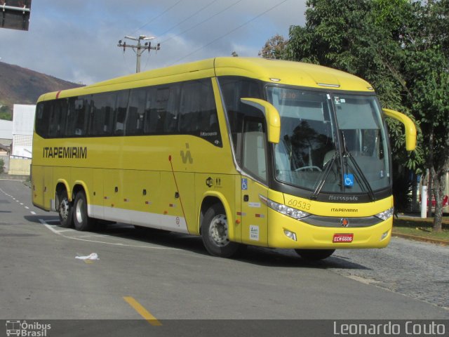 Viação Itapemirim 60533 na cidade de Juiz de Fora, Minas Gerais, Brasil, por Leonardo Couto. ID da foto: 3923612.