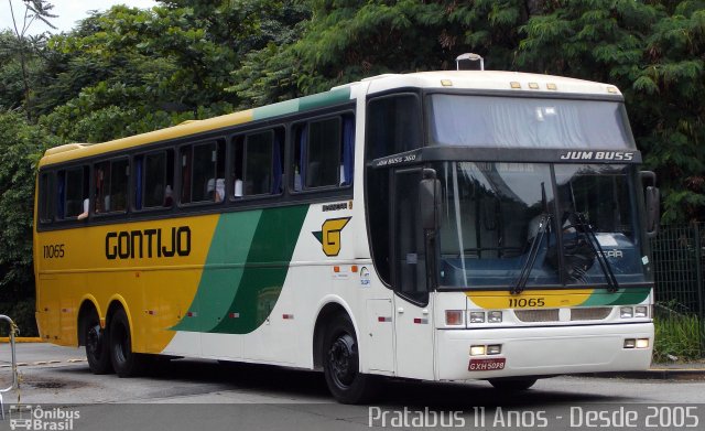 Empresa Gontijo de Transportes 11065 na cidade de São Paulo, São Paulo, Brasil, por Cristiano Soares da Silva. ID da foto: 3923973.