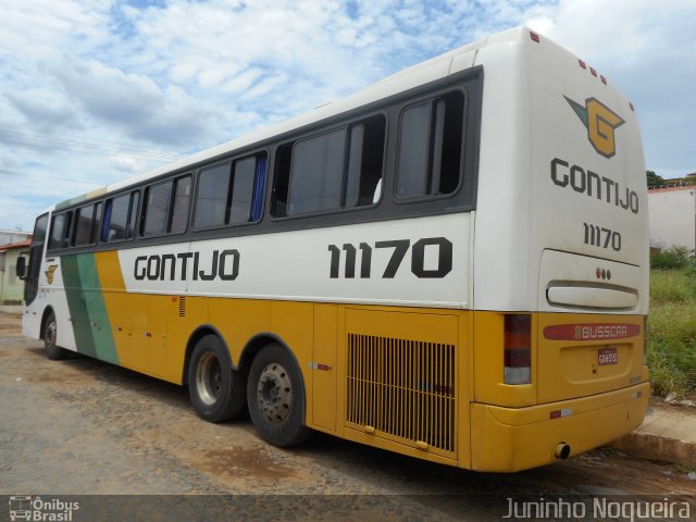 Empresa Gontijo de Transportes 11170 na cidade de Araçuaí, Minas Gerais, Brasil, por Juninho Nogueira. ID da foto: 3924054.