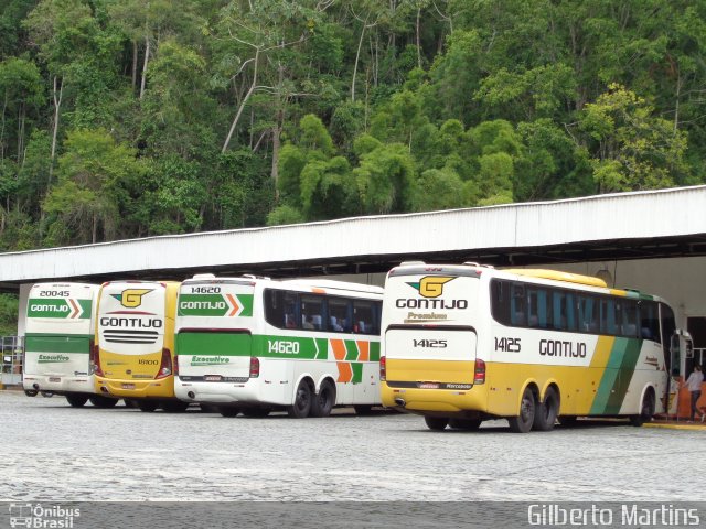 Empresa Gontijo de Transportes 14125 na cidade de Manhuaçu, Minas Gerais, Brasil, por Gilberto Martins. Número da foto: #3923909.
