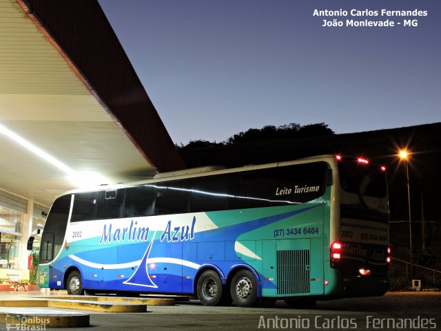 Marlim Azul Turismo 2002 na cidade de João Monlevade, Minas Gerais, Brasil, por Antonio Carlos Fernandes. Número da foto: #3922264.