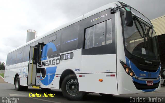Ita Transportes 4372.5 na cidade de Goiânia, Goiás, Brasil, por Carlos Júnior. Número da foto: #3923266.