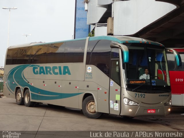 Viação Garcia 7192 na cidade de São José do Rio Preto, São Paulo, Brasil, por Luis de Ricado Brito. Número da foto: #3922769.