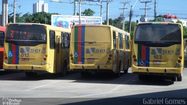 Expresso Vera Cruz 012 na cidade de Recife, Pernambuco, Brasil, por Gabriel  Gomes. Número da foto: #3926314.