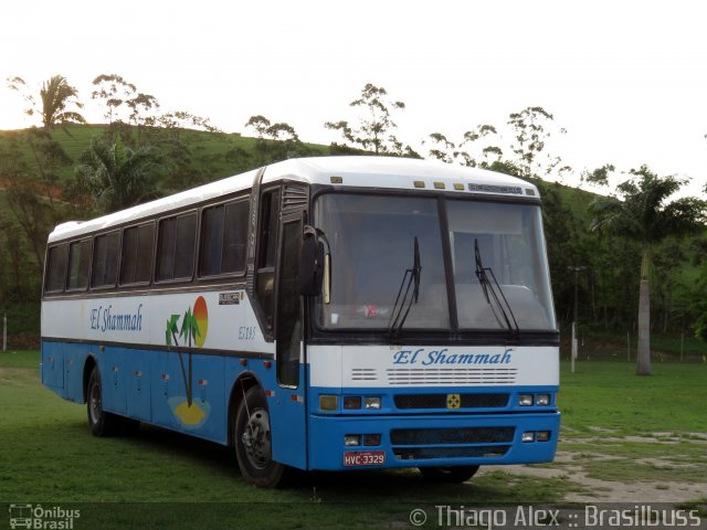 El Shammah Transporte e Turismo ES195 na cidade de Viçosa, Alagoas, Brasil, por Thiago Alex. ID da foto: 3925783.