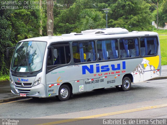 Nisul Turismo 6188 na cidade de Curitiba, Paraná, Brasil, por Gabriel Giacomin de Lima. Número da foto: #3926144.