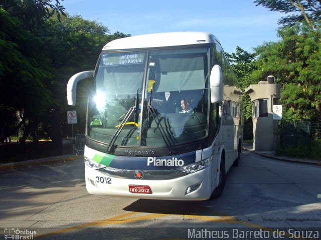 Planalto Transportes 3012 na cidade de São Paulo, São Paulo, Brasil, por Matheus Barreto de Souza. Número da foto: #3924656.