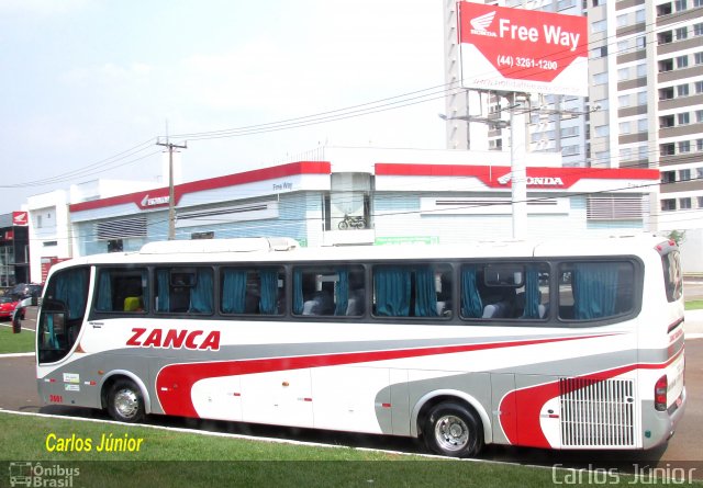 Zanca Transportes 2601 na cidade de Maringá, Paraná, Brasil, por Carlos Júnior. ID da foto: 3925300.