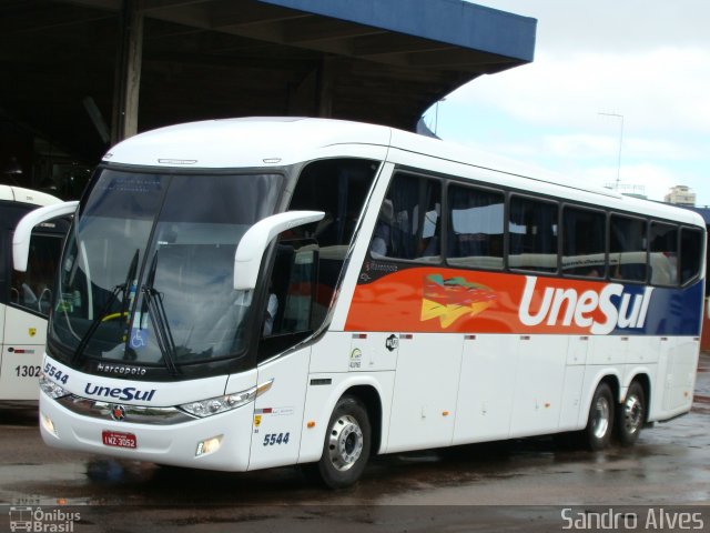 Unesul de Transportes 5544 na cidade de Porto Alegre, Rio Grande do Sul, Brasil, por Sandro Alves. ID da foto: 3925587.