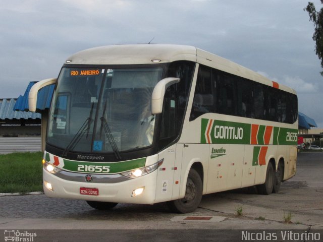 Empresa Gontijo de Transportes 21655 na cidade de Natal, Rio Grande do Norte, Brasil, por Nícolas Vitorino Lopes. ID da foto: 3926264.