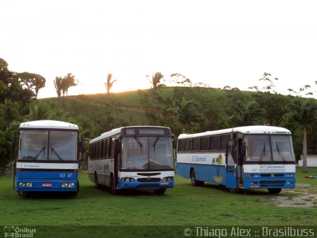 El Shammah Transporte e Turismo ES187 na cidade de Viçosa, Alagoas, Brasil, por Thiago Alex. ID da foto: 3925788.