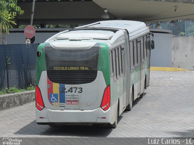 Mobibrasil São Lourenço >>> Mobi-PE 2.473 na cidade de Recife, Pernambuco, Brasil, por Luiz Carlos de Santana. ID da foto: 3925819.