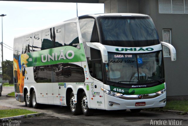Empresa União de Transportes 4186 na cidade de Florianópolis, Santa Catarina, Brasil, por André Vitor  Silva dos Santos. Número da foto: #3925660.