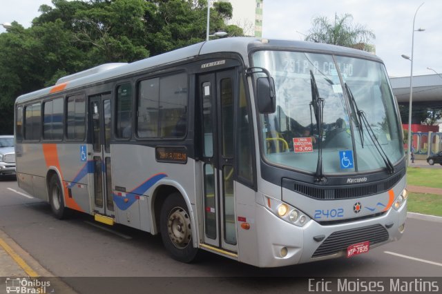 Viação São Francisco 2402 na cidade de Campo Grande, Mato Grosso do Sul, Brasil, por Eric Moises Martins. ID da foto: 3925751.