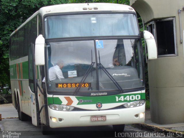 Cia. São Geraldo de Viação 14400 na cidade de São Paulo, São Paulo, Brasil, por Leonardo Guedes de Sá. ID da foto: 3925835.