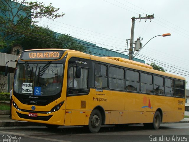 Viação Praiana 3504 na cidade de Balneário Camboriú, Santa Catarina, Brasil, por Sandro Alves. Número da foto: #3925691.