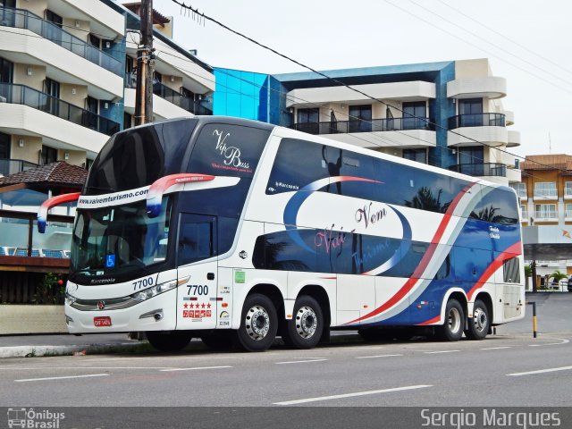 Vai-Vem Turismo 7700 na cidade de Aracaju, Sergipe, Brasil, por Sergio Marques . Número da foto: #3926079.