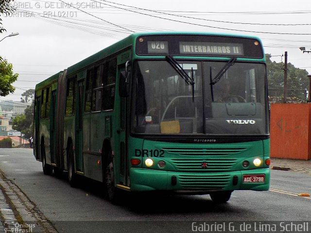 Cristo Rei > CCD Transporte Coletivo > SPE Via Mobilidade S/A DR102 na cidade de Curitiba, Paraná, Brasil, por Gabriel Giacomin de Lima. Número da foto: #3926152.