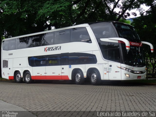 Kaissara - Viação Caiçara 15503 na cidade de São Paulo, São Paulo, Brasil, por Leonardo Guedes de Sá. Número da foto: #3925851.