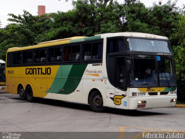 Empresa Gontijo de Transportes 15530 na cidade de São Paulo, São Paulo, Brasil, por Fabricio Zulato. ID da foto: 3925727.