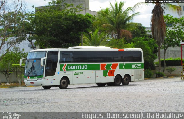 Empresa Gontijo de Transportes 11625 na cidade de Eunápolis, Bahia, Brasil, por Eriques  Damasceno. Número da foto: #3924950.