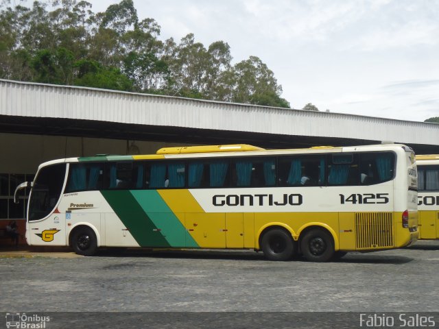 Empresa Gontijo de Transportes 14125 na cidade de Manhuaçu, Minas Gerais, Brasil, por Fábio Sales. Número da foto: #3925172.