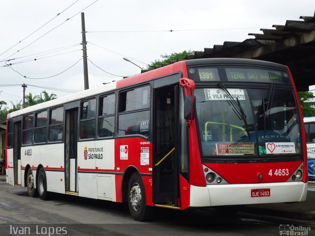 Nova Aliança  4 > Empresa de Transportes Novo Horizonte 4 4653 na cidade de São Paulo, São Paulo, Brasil, por Ivan da Silva Lopes. Número da foto: #3926274.