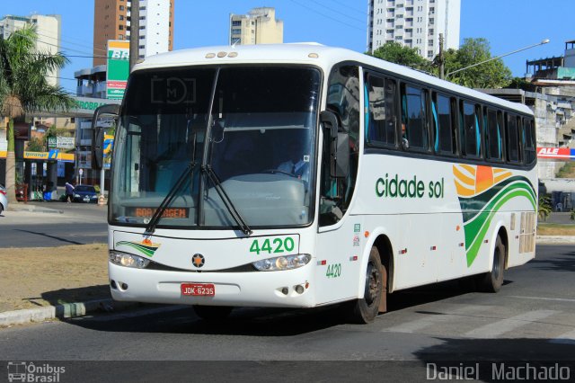 Viação Cidade Sol 4420 na cidade de Itabuna, Bahia, Brasil, por Daniel  Machado. Número da foto: #3926513.
