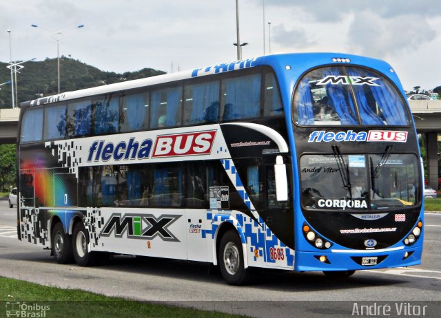 Flecha Bus 8683 na cidade de Florianópolis, Santa Catarina, Brasil, por André Vitor  Silva dos Santos. ID da foto: 3925714.