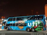 UTIL - União Transporte Interestadual de Luxo 11516 na cidade de Santos, São Paulo, Brasil, por Adam Xavier Rodrigues Lima. Número da foto: #3925651.
