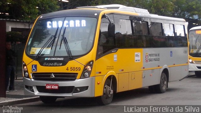 Allibus Transportes 4 5059 na cidade de São Paulo, São Paulo, Brasil, por Luciano Ferreira da Silva. Número da foto: #3926887.