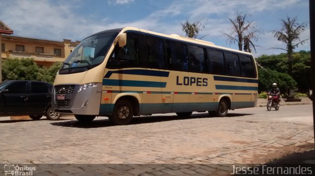 Viação Lopes 640 na cidade de Rio Casca, Minas Gerais, Brasil, por Jessé Fernandes. Número da foto: #3927562.