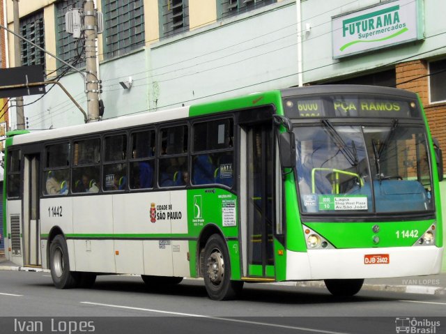 Viação Santa Brígida 1 1442 na cidade de São Paulo, São Paulo, Brasil, por Ivan da Silva Lopes. Número da foto: #3928241.