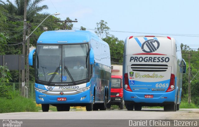 Auto Viação Progresso 6125 na cidade de Jaboatão dos Guararapes, Pernambuco, Brasil, por Daniel Cleiton  Bezerra. ID da foto: 3928187.