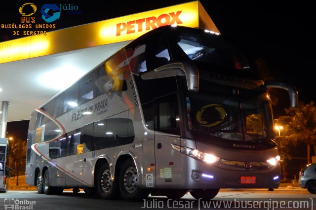 Flexa de Prata Turismo 9333 na cidade de Aracaju, Sergipe, Brasil, por Julio Cesar  Barbosa Martins. ID da foto: 3929015.