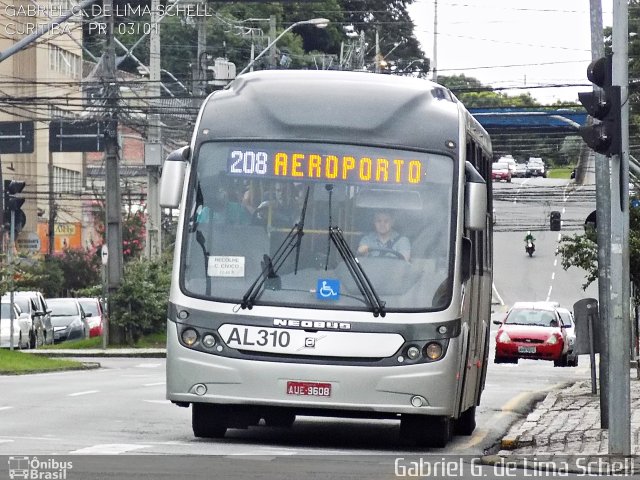 Auto Viação Marechal AL310 na cidade de Curitiba, Paraná, Brasil, por Gabriel Giacomin de Lima. Número da foto: #3927278.